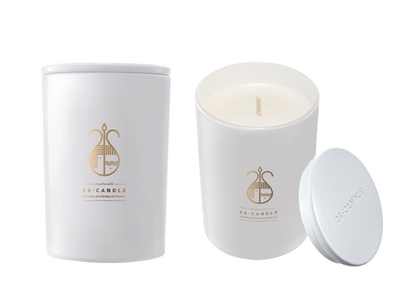 2S CANDLE白色款香氛蠟燭 Glow by White 270g,韓圜58000(約NT1,690)