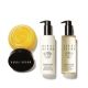 BOBBI BROWN卸妝家族(左)晶鑽桂馥潔膚霜200ml/NT$2,600、(中)薰衣草沁透淨妝乳 200ml/NT$1,700、(右) 茉莉沁透淨妝油 200ml/NT$1,700
