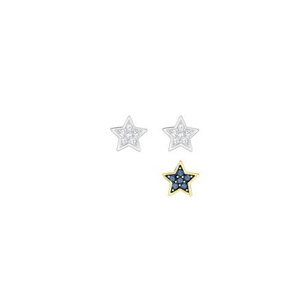 Crystal Wishes Star 穿孔耳環, 藍色 NT$2,990