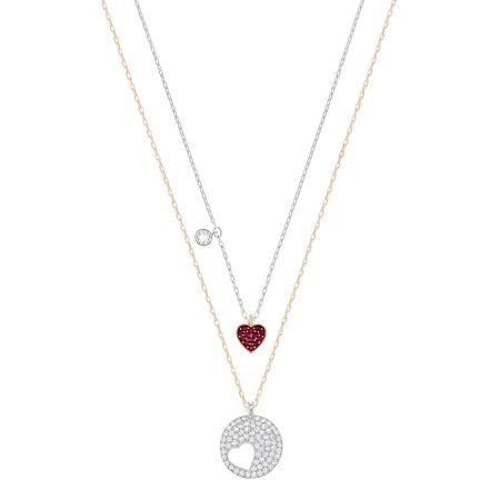 Crystal Wishes Heart 鏈墜套裝, 紅色 NT$4,990