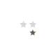 Crystal Wishes Star 穿孔耳環, 藍色 NT$2,990