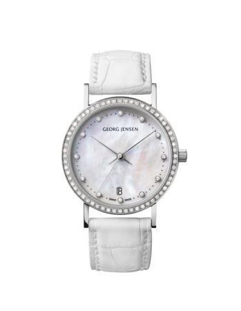 GEORG JENSEN KOPPEL系列鑽石腕錶,NT$102,000