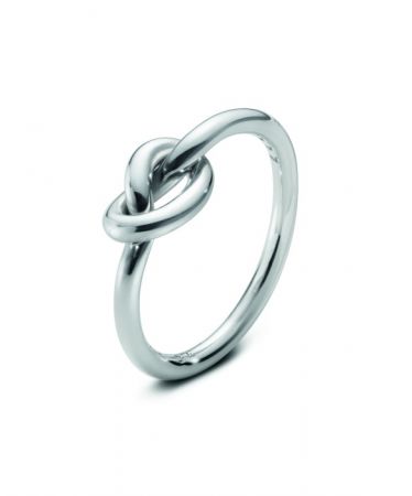 GEORG JENSEN LOVE KNOT系列 純銀戒指 NT$4,300