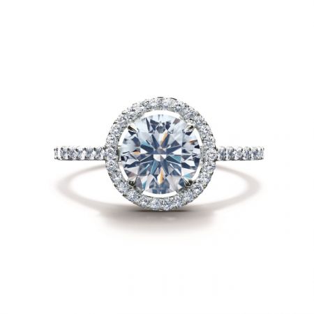 HEARTS ON FIRE Repertoire復古奢華鑽戒 $92,000元