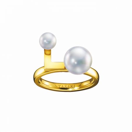 TASAKI balance note diamond珍珠黃金戒指 NT$57,400