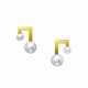 TASAKI balance note diamond珍珠黃金耳環 NT$40,500