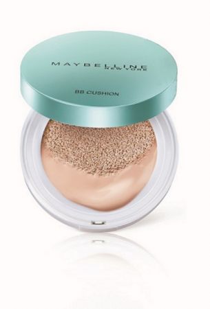 MAYBELLINE NEW YORK純淨礦物控油特霧BB氣墊粉餅,容量14g/ 售價680 (補充粉蕊NT540),共2色:01白皙色、02自然色