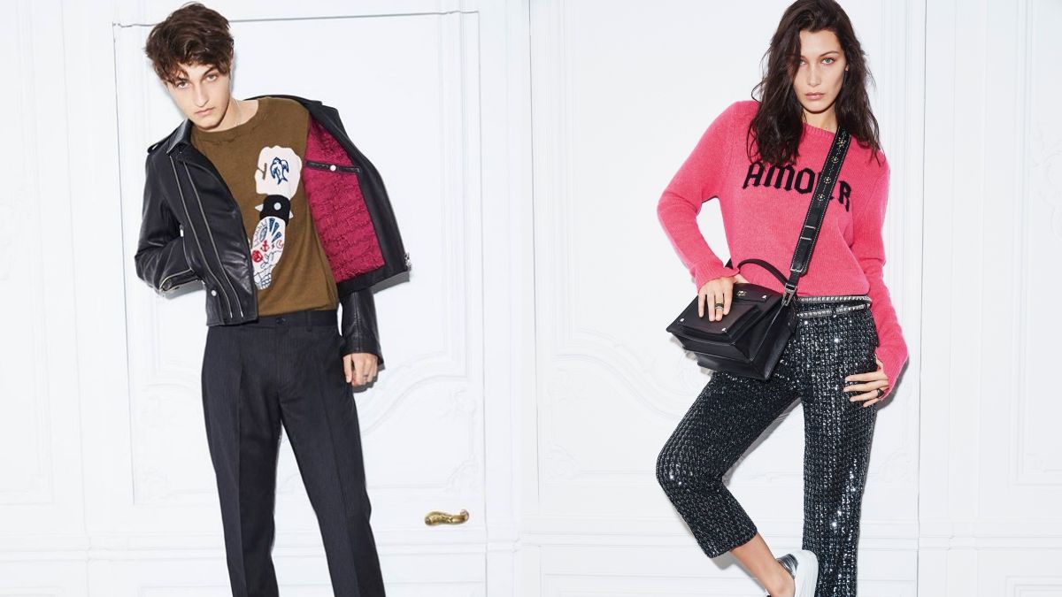 顏值不輸姊姊們!Bella Hadid和弟弟Anwar Hadid同框拍攝Zadig&Voltaire春季大片