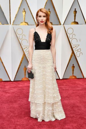 Emma RobertsIn vintage Armani Privé