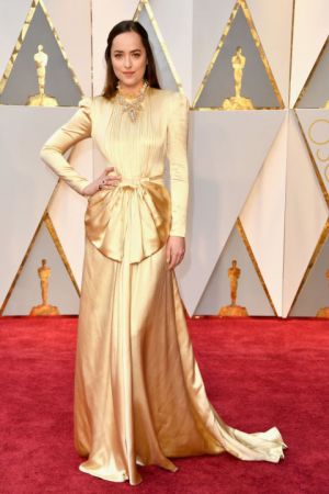 Dakota JohnsonIn Gucci