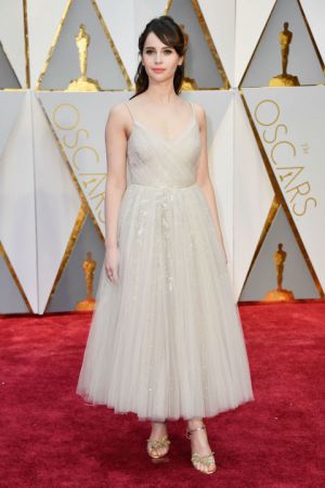 Felicity JonesIn Dior couture
