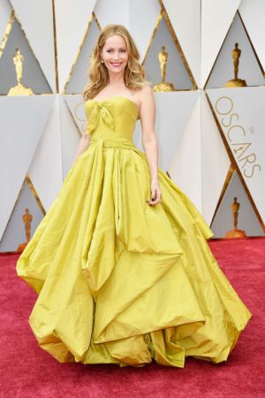 Leslie MannIn Zac Posen