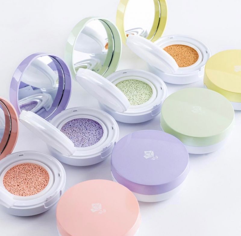 Lancome亮顏瞬效CC氣墊NT1,200元 。共四色,台灣預計6月上市。