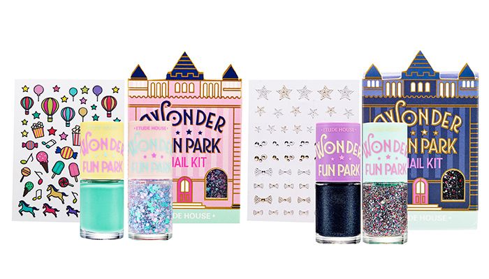 Etude House奇幻樂園FUN色綺幻甲彩組(含甲貼)8 ml x 2/380元