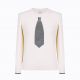 Rykiel For Ever假領帶針織衫(白) @CLUB DESIGNER $13,600