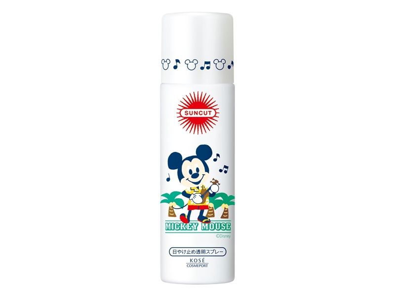 SUNCUT UV曬可皙高效防曬噴霧SPF50+ PA++++(米奇Micky)50g,NT298,全通路(屈臣氏除外)販售