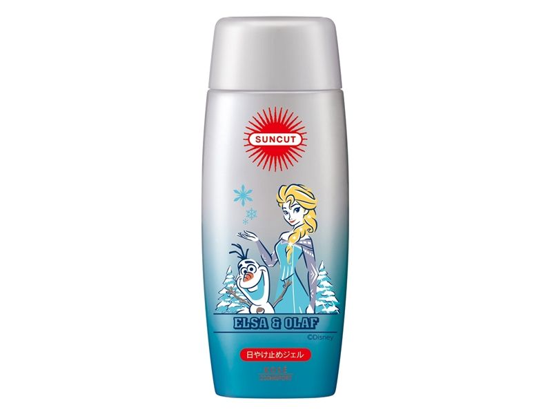 SUNCUT UV曬可皙高效防曬隔離凝露SPF50+ PA++++清涼水感(艾莎Elsa) 100g,NT348,康是美販售