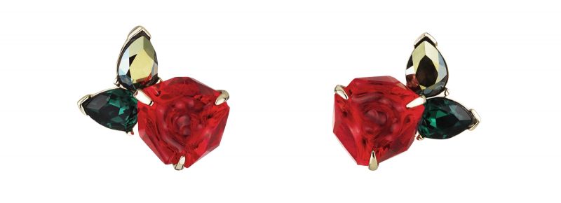 施華洛世奇The Beauty and the Beast Stud 穿孔耳環 NT$4,990