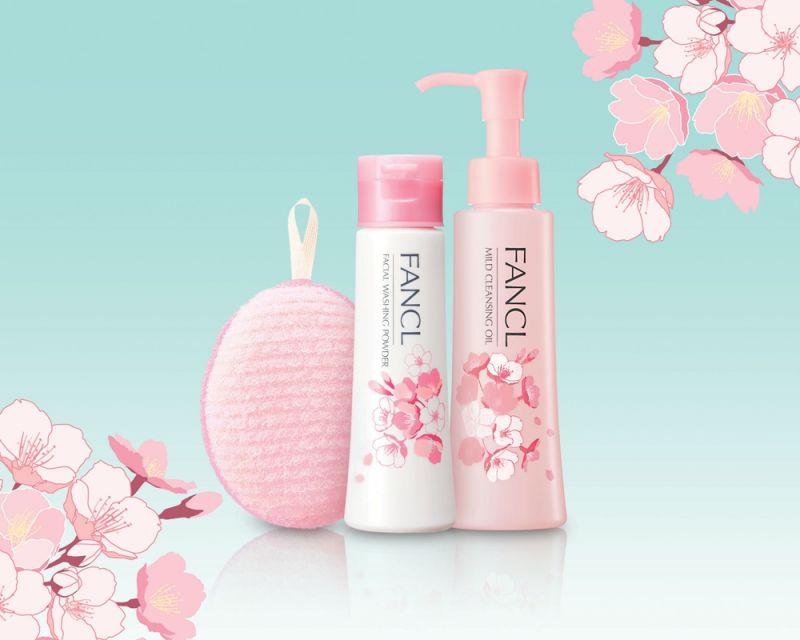 FANCL 2017年春天推出限定櫻花包裝