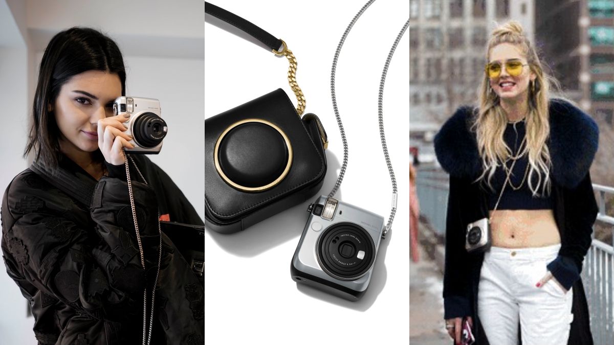 潮模也著迷的時髦新玩具!Michael Kors X FUJIFILM推出第二代聯名銀色拍立得