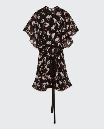 ZARA 芭蕾舞者印花洋裝 NT3990