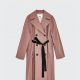 ZARA 粉紅色雙排扣大衣 NT7490