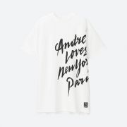 UNIQLO 女裝 ANDRE SARAIVA 長版T恤(短袖) NT$590
