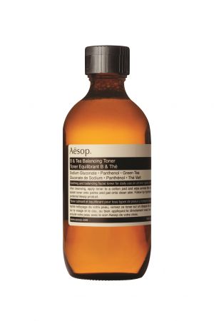 Aesop B綠茶平衡調理液 100ml NT$ 1,050; 200ml NT$1,650