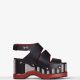黑色厚底涼鞋,Proenza Schouler,NT43,500。