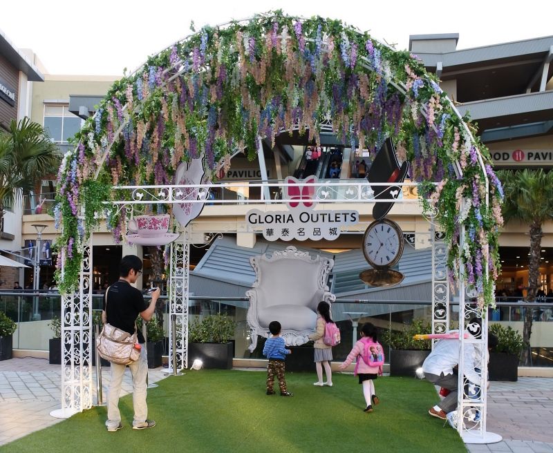 全台首座國際級美式露天休閒購物村-GLORIA OUTLETS華泰名品城,在暖暖春日中舉辦專屬節慶「繽紛蝴蝶節」