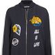 刺繡圖樣空軍外套,Stella McCartney by Net-A-Porter。