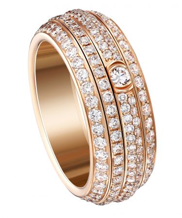 楊丞琳穿戴的Piaget Possession珠寶