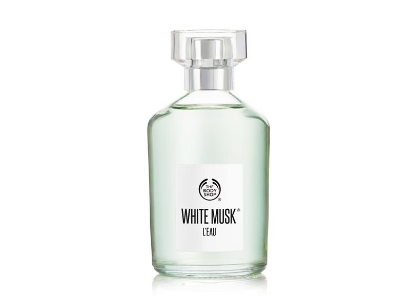 THE BODY SHOP綠麝香晨露淡雅香水30ml,NT980、60ml,NT1,580、100ml,NT1,980