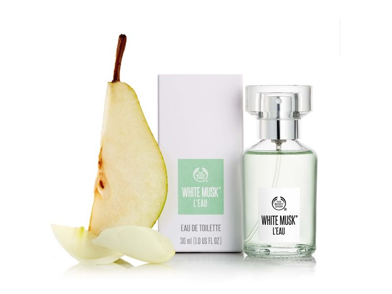 THE BODY SHOP綠麝香晨露淡雅香水30ml,NT980、60ml,NT1,580、100ml,NT1,980