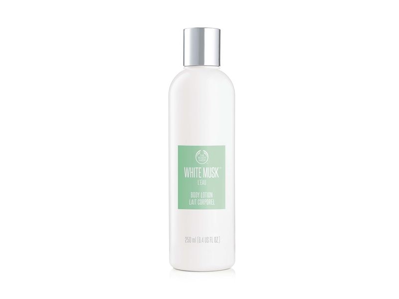 THE BODY SHOP綠麝香晨露身體潤膚乳250ml,NT880