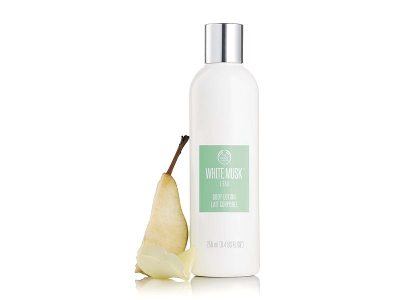 THE BODY SHOP綠麝香晨露身體潤膚乳250ml,NT880