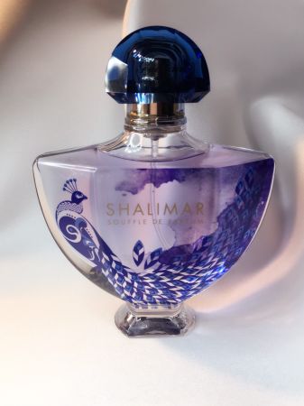 嬌蘭shalimar一千零一夜舒芙蕾淡香精藍玉孔雀限定版