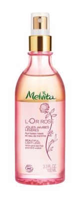 Melvita 粉紅胡椒輕盈美腿雙效露,100ml,NT1,380(限量)