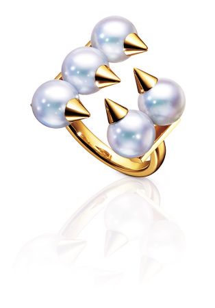 TASAKI danger plus 珍珠黃K金戒指 NT$70,500