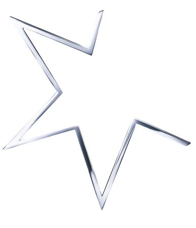 TASAKI abstract star白K金單耳式耳環 NT$94,600