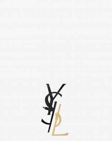 兩件式耳環,Saint Laurent。