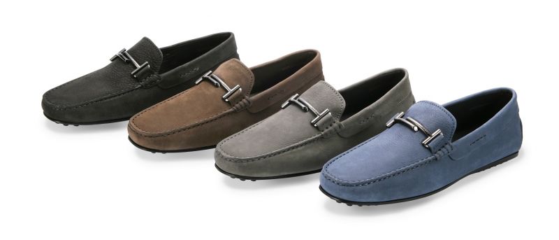 TOD'S Double T飾釦膠底豆豆男鞋NT$22,900