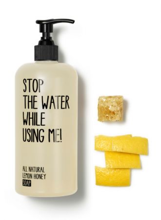 Stop the water while using me!檸檬蜂蜜液體皂,200 ml ,NT$650