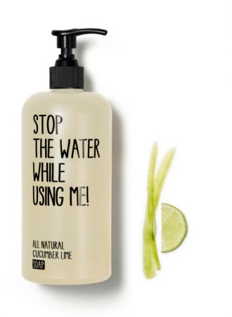 Stop the water while using me!小黃瓜青檸液體皂,200 ml ,NT$650