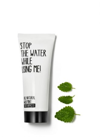 Stop the water while using me! 薄荷海鹽牙膏,75 ml,NT$450