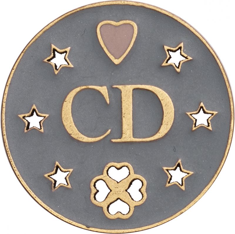My Lady Dior Star CD字母幸運徽章