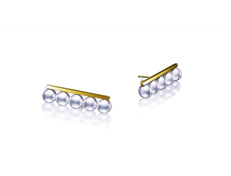 TASAKI balance plus珍珠黃K金耳環 NT$58,800