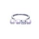 TASAKI balance diamonds solo鑽石珍珠白K金戒指 NT$265,000