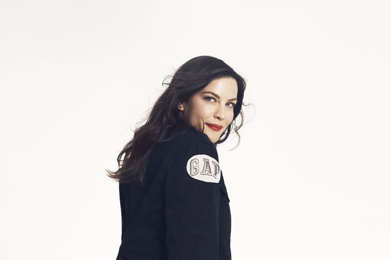 “精靈公主”麗芙泰勒(Liv Tyler)與兒子Sailor(2歲)及女兒 Lula(9個月)
