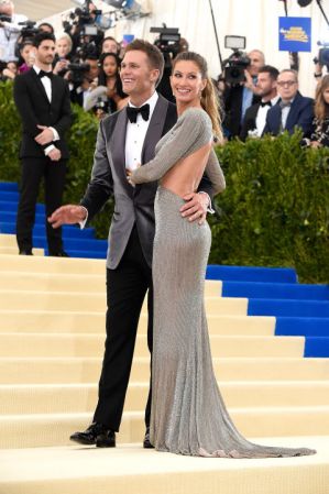 Tom Brady and Gisele BündchenBündchen in Stella McCartney